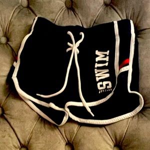 Size 7 navy blue shorts (swim) from justice